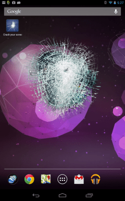 Screenshot of the application Crack Your Screen Prank - #11