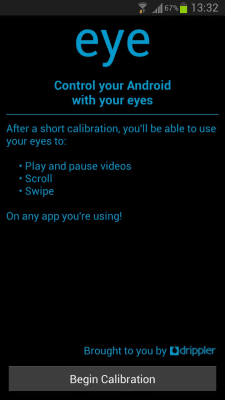 Screenshot of the application eye - Eye Tracking Prank App - #1