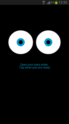 Screenshot of the application eye - Eye Tracking Prank App - #4