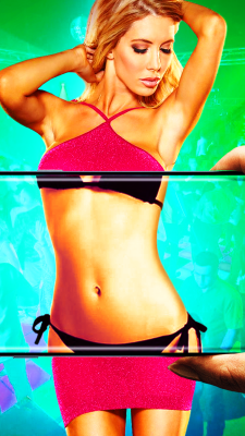 Screenshot of the application Body image filtering - #3