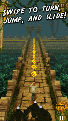 Screenshot of the application Temple Run - #1