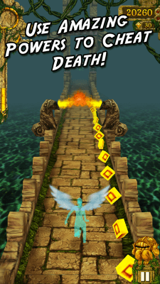 Screenshot of the application Temple Run - #3