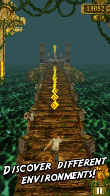 Screenshot of the application Temple Run - #4
