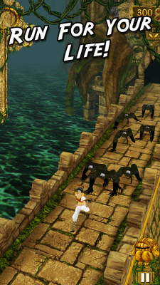 Screenshot of the application Temple Run - #5
