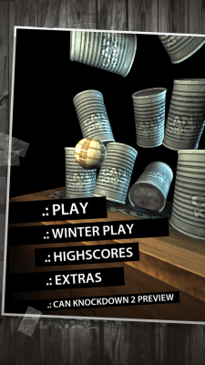 Screenshot of the application Can Knockdown - #4