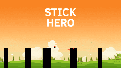 Screenshot of the application Stick Hero - #1