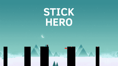 Screenshot of the application Stick Hero - #3