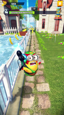 Screenshot of the application Minion Rush: Ugly Me - The Official Game - #2