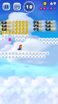 Screenshot of the application Super Mario Run - #7