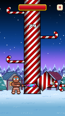 Screenshot of the application Timberman - #6