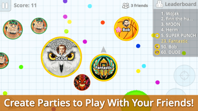 Screenshot of the application Agar.io - #1