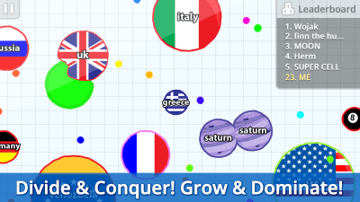 Screenshot of the application Agar.io - #3