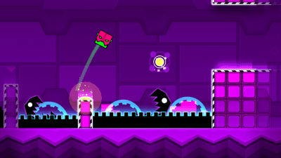 Screenshot of the application Geometry Dash Meltdown - #1