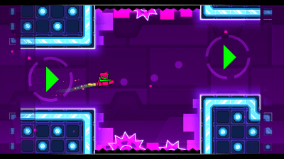 Screenshot of the application Geometry Dash Meltdown - #3