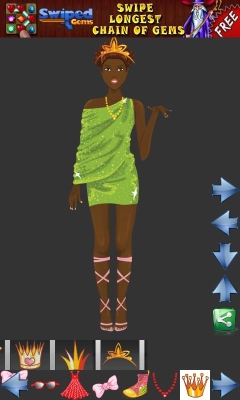Screenshot of the application Dress the Princess - #7