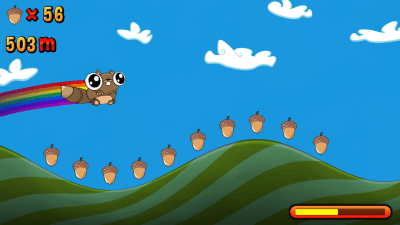 Screenshot of the application Noogra Nuts Joyride - #2