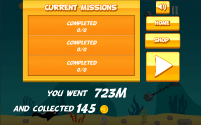 Screenshot of the application Killer Whale 2D Platform Game - #4