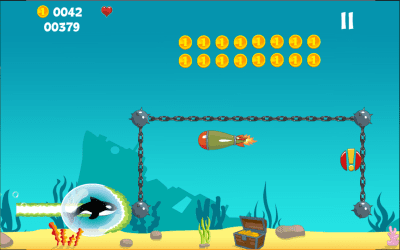 Screenshot of the application Killer Whale 2D Platform Game - #5