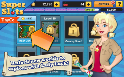 Screenshot of the application Super Slots - Slot Machines - #3