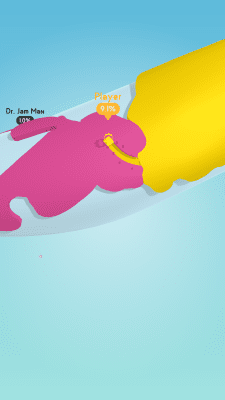 Screenshot of the application Paper.io 3D - #4