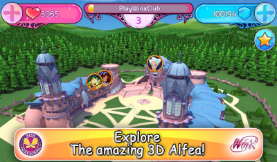 Screenshot of the application Winx School of Wizards Lite - #4