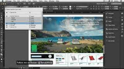 Screenshot of the application Adobe InDesign - #1