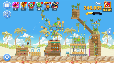 Screenshot of the application Angry Birds Friends - #6