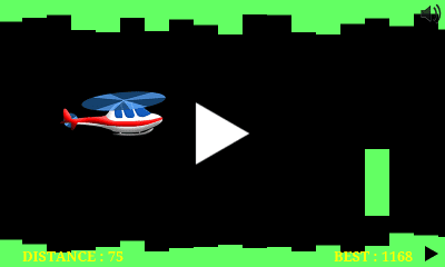 Screenshot of the application Copter Classic - #3