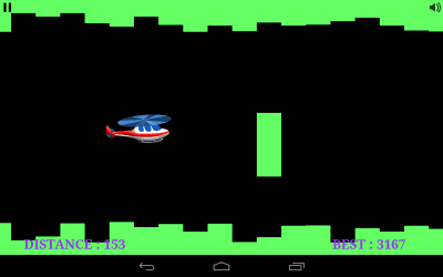 Screenshot of the application Copter Classic - #5