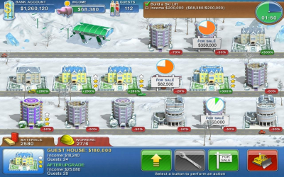 Screenshot of the application Magnate Hotels - #2