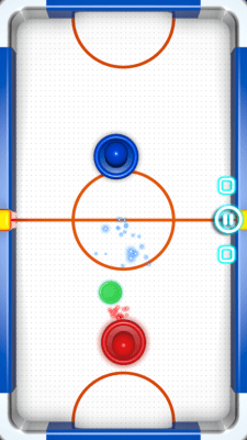 Screenshot of the application Glow Hockey - #2