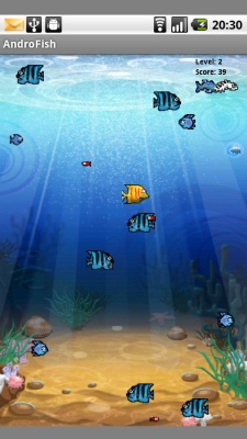 Screenshot of the application AndroFish (1.5) - #1