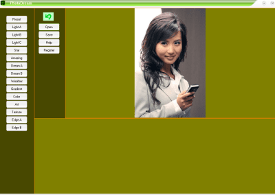 Screenshot of the application PhotoDream - #1