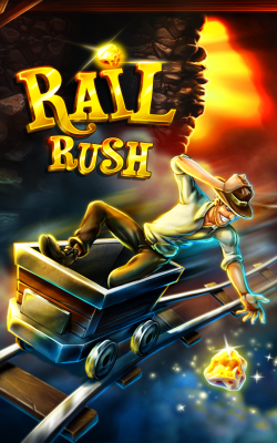 Screenshot of the application Rail Rush - #1