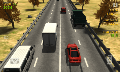 Screenshot of the application Traffic Racer - #1