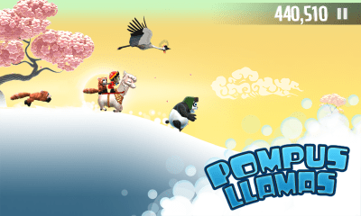 Screenshot of the application Ski Safari - #4