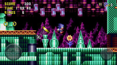 Screenshot of the application Sonic CD Lite - #3