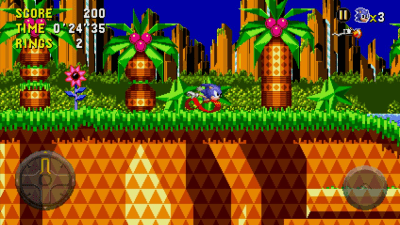 Screenshot of the application Sonic CD Lite - #4