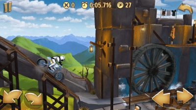 Screenshot of the application Trials Frontier - #5