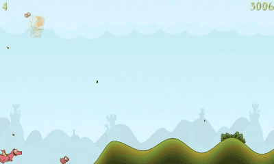 Screenshot of the application Dragon, Fly! Free - #3