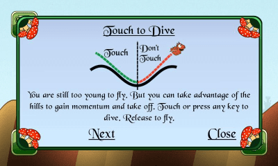 Screenshot of the application Dragon, Fly! Free - #4