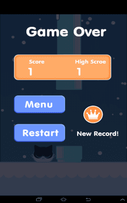 Screenshot of the application Frosty Jump - #3