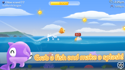Screenshot of the application Fish Out Of Water! - #2