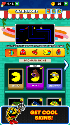 Screenshot of the application PAC-MAN - #6