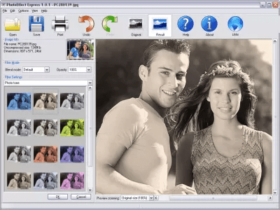 Screenshot of the application BenVista PhotoMagic Windows - #1