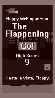 Screenshot of the application Flappy: The Flappening - #1