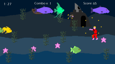 Screenshot of the application Fish Puncher! - #2