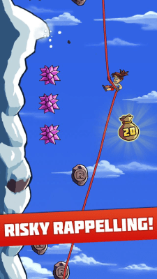 Screenshot of the application Radical Rappelling - #2