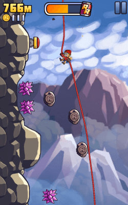 Screenshot of the application Radical Rappelling - #6