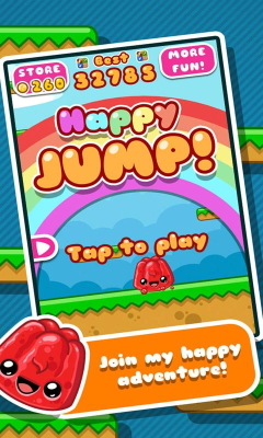 Screenshot of the application Happy Jump - #1